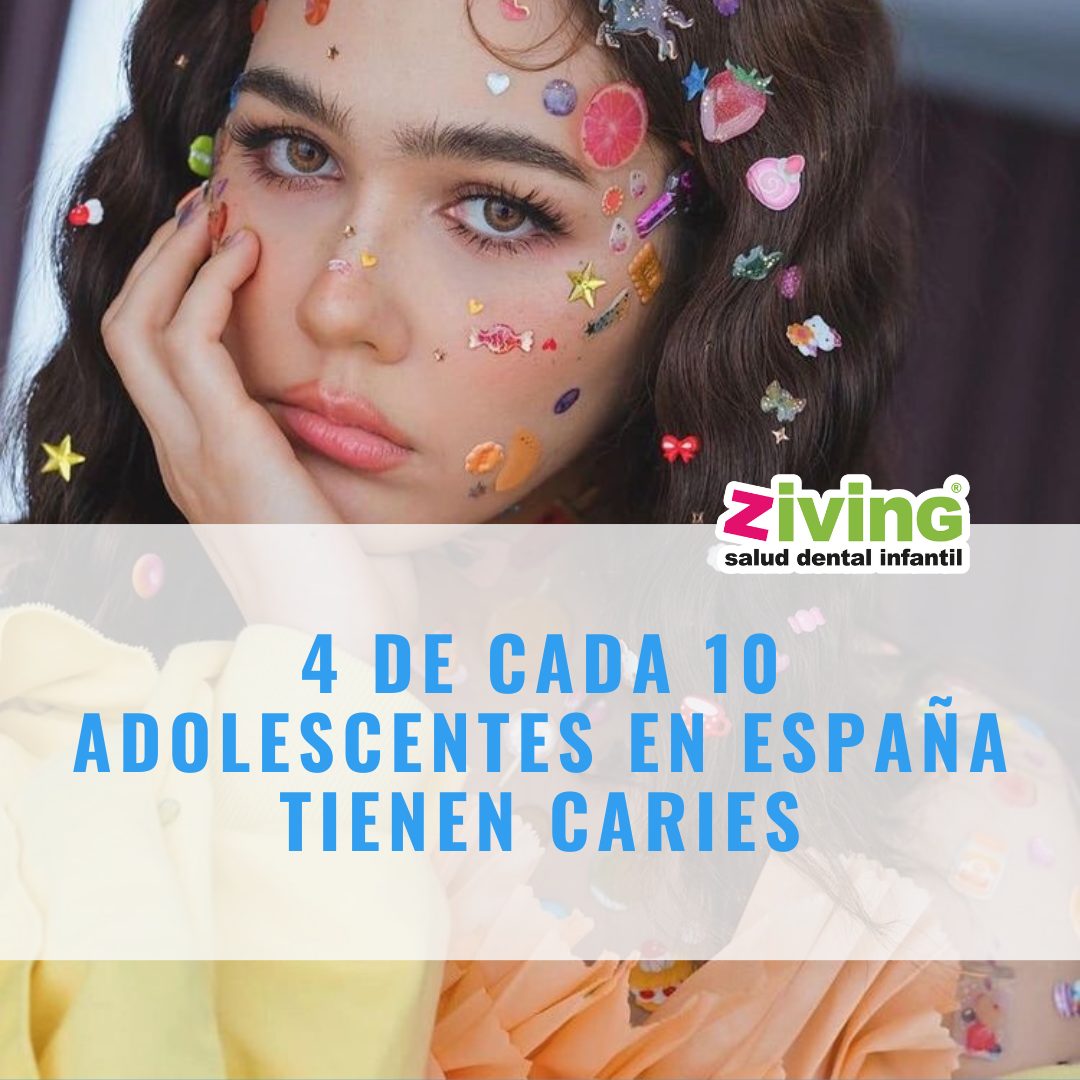 4 de cada 10 adolescentes en España tienen caries.